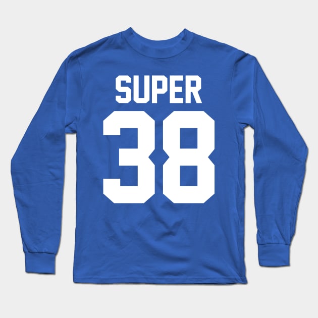 Super 38 Long Sleeve T-Shirt by ZPat Designs